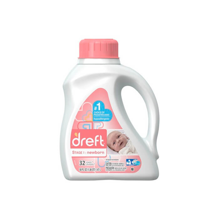 Detergente Líquido Etapa 1: Bebé Recién Nacido 32 lavadas Dreft – 1.47 L –  Ecleanchile