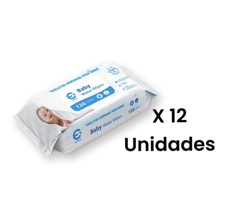 Water Wipes Caja toallitas húmedas 12 pack de 60 unidades (720 und) – baby  lab sleep